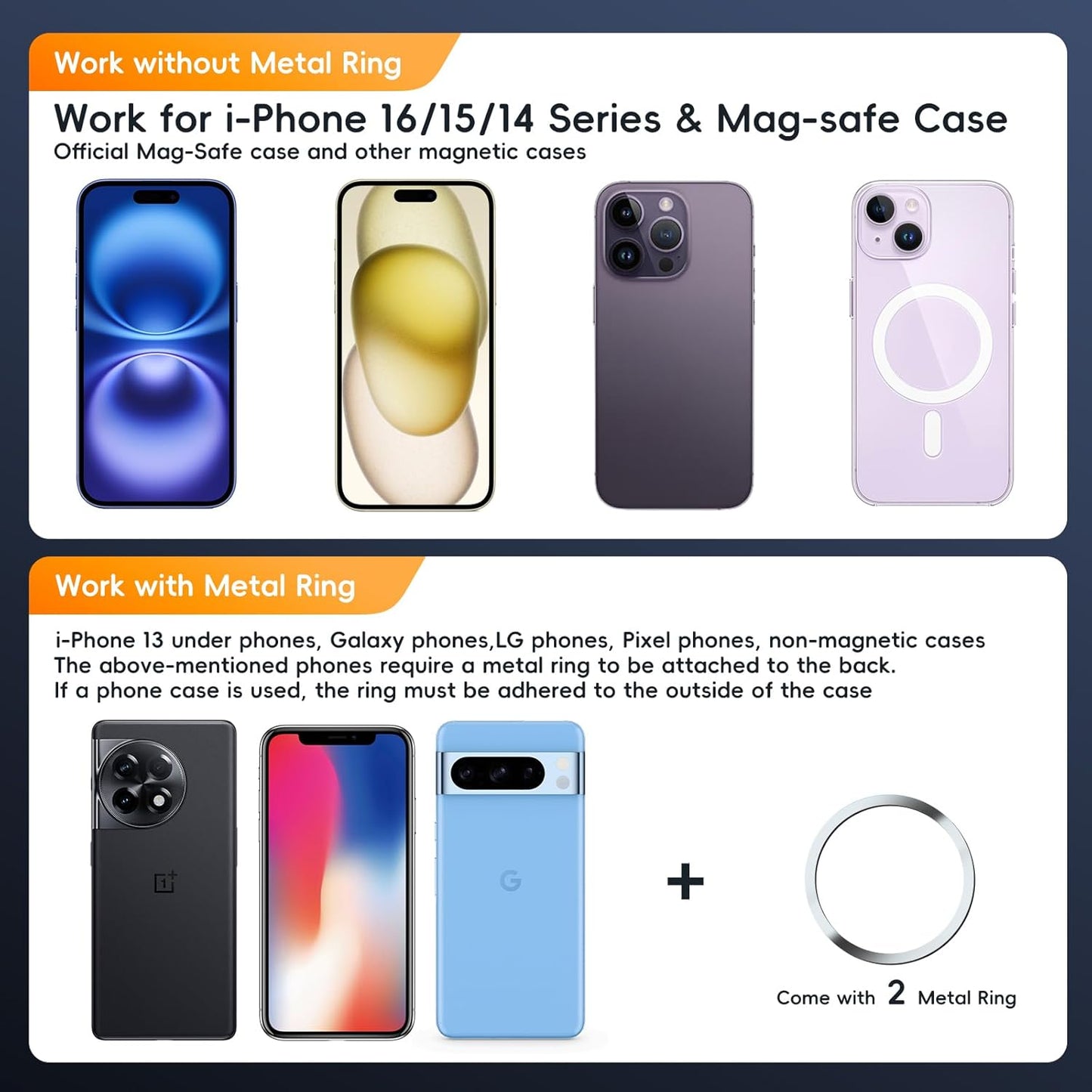 Zebro Vacuum Magnetic Suction Phone Holder